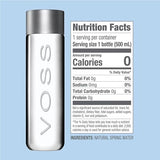 VOSS Premium Still Bottled Natural Water - BPA-Free - High Grade PET - Recyclable Plastic Water Bottles - Pure Drinking Water with Unique & Iconic Bottle Design - 24 Pack