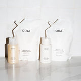 OUAI Medium Shampoo - Hydrating Shampoo with Coconut Oil, Babassu, Kumquat Extract and Keratin - Strengthens, Nourishes and Adds Shine - Paraben, Phthalate and Sulfate Free Hair Care Products - 10 oz