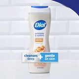 Dial Body Wash, Orange Peel & Cocoa Butter, 16 Fl Oz (Pack of 4)