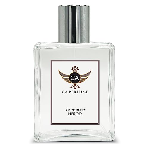 CA Perfume Impression of Herod For Men Replica Fragrance Dupes Eau de Parfum Spray Bottle 3.4 Fl Oz/100ml-X1