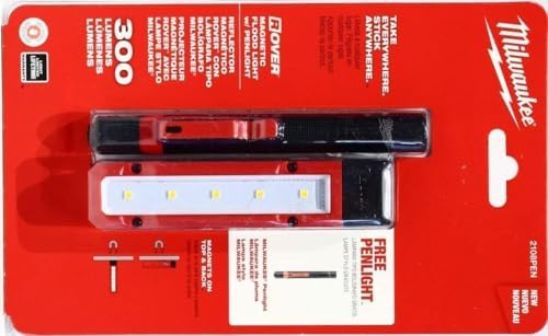 Milwaukee Rover Magnetic Penlight & Flood Light red / black / white