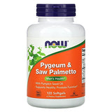 NOW Foods Supplements, Pygeum & Saw Palmetto with Pumpkin Seed Oil, Men's Health*, 120 Count(Pack of 1)