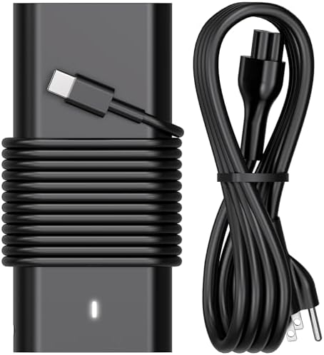 New Slim 65W USB C Laptop Charger for Dell Latitude 5420 5430 5520 5530 5540 7420 7430 7440 7390, XPS 13 Chromebook Charger 3100 Power Adapter Fit for Dell Laptop Charger USB C