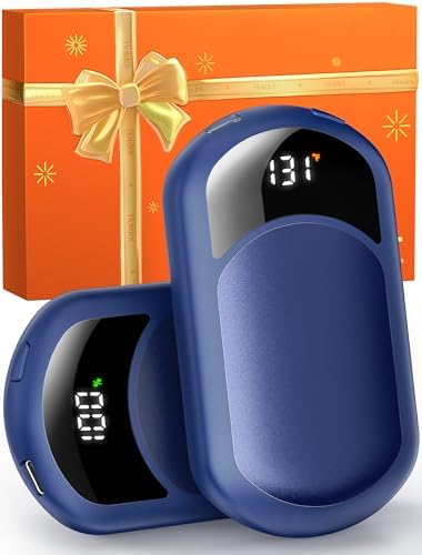 Hand Warmers Rechargeable,Electric Hand Warmer Fast Heating, Portable Pocket Heater Handwarmers Gifts for Men, Women, Christmas, Golf, Hunting, Camping Accessories
