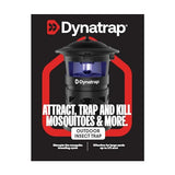 DynaTrap DT1130SR Mosquito & Flying Insect Outdoor Trap and Killer – Kills Mosquitoes, Flies, Wasps, Gnats, & Other Flying Insects – Protects up to 1/2 Acre