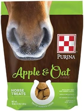 Purina | Apple and Oat Flavored Horse Treats | 3.5 Pound (3.5 lb) Bag