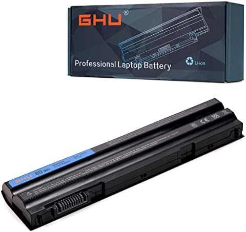 GHU New Battery 60 Wh 6-Cell Compatible with Dell Latitude E5430 E5530 E6420 E6430 ATG E6530 Laptops (NH6K9) 312-1242 NHXVW PRRRF UJ499 YKF0M X57F1 04NW9 8858X KJ321 M5Y0X P8TC7 P9TJ0