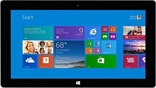 Microsoft Surface Pro 2 (128GB, Haswell i5 Processor, 10.6in Full HD Display, Windows 10 Pro, Dark Titanium) (Renewed)