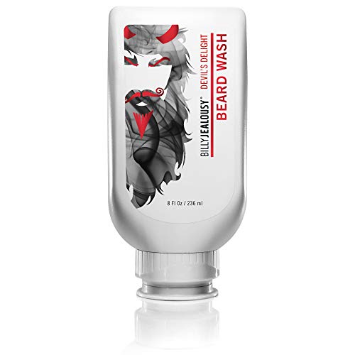 Billy Jealousy Beard Wash for Smooth, Manageable & Frizz-free Facial Hair, Beard Care Enriched with Hydrating Aloe & Strengthening & Conditioning Green Tea Extract