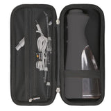 Aproca Black Hard Travel Storage Case, compatible with Waterpik WF-02 Cordless Water Flosser and Accessories