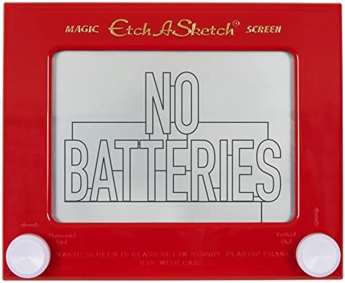 Etch A Sketch, Classic Red Drawing Toy with Magic Screen, for Ages 3 and Up