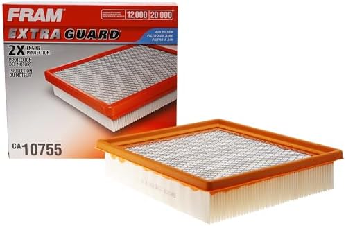 FRAM Extra Guard CA10755 Replacement Engine Air Filter for Select Lexus, Toyota, Jeep and Dodge Models, Provides Up to 12 Months or 12,000 Miles Filter Protection