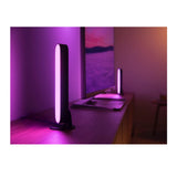 Philips Hue Smart Play Light Bar Base Kit, Black - White & Color Ambiance LED Color-Changing Light - 2 Pack - Requires Bridge - Control with App - Works with Alexa, Google Assistant and Apple HomeKit