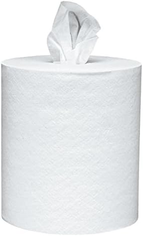 Kleenex Premiere Center-Pull Paper Towels, Bulk (01320), Cloth-Like Feel, White, Perforated (250 Sheets/Roll, 4 Rolls/Case, 1,000 Sheet Total)