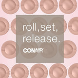 Conair Ceramic 1 1/2-inch Hot Rollers, Super Clips Included, Create Big Bouncy Curls