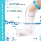 Wilsco Waterproof XL Leg Shower Covers ~ Cast Shower Covers for Leg ~ Cast Covers for Shower Leg ~ Over 40 Inches of Coverage