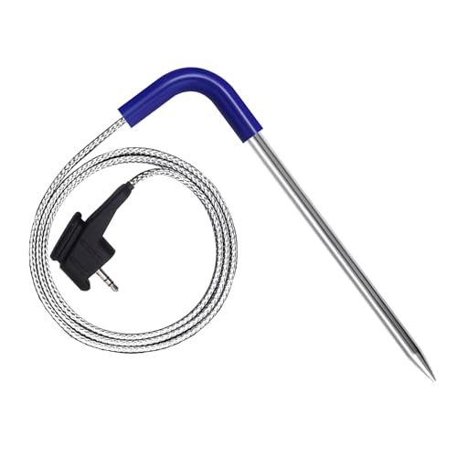 Smart Thermometer Probe Compatible with Ninja DZ550/DZ550C Foodi 10 Quart 6-in-1 Smart XL 2-Basket Air Fryer, Temperature Meat Probe Replacement for Ninja Indoor Air Fryer Accessories,1-Pack