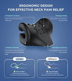 Osteo Neck Stretcher with Magnetic Therapy Cover, 2 Modes[Gentle/Strong] Pain Relief Cervical Traction Device, No Smell Neck and Shoulder Relaxer, Chiropractic Pillow for TMJ Headache Spine Alignment