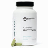 Nutritional Roots Multivitamin+, Award-Winning Plant-Based (Vegan) Multivitamin, Organic Vegetables & Herbs, Fermented Vitamins, Probiotics, Doctor's Choice, 45 Servings