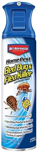 BioAdvanced Home Pest Bed Bug & Flea Killer, Continuous Spray, 15.7 oz