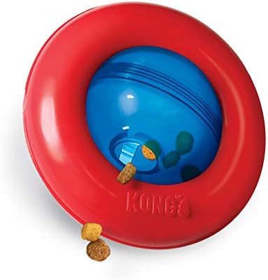 KONG Gyro - Interactive Dog Toy for Treat Dispensing - Dog Slow Feeder for Healthy Eating - for Small Dogs