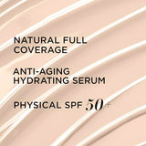 IT Cosmetics Your Skin But Better CC+ Cream, Fair Light (C) - Color Correcting Cream, Full-Coverage Foundation, Hydrating Serum & SPF 50+ Sunscreen - Natural Finish - 1.08 fl oz