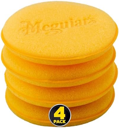 Meguiar's W4 Supreme Shine 4" Foam Applicator Pads - 4 Pack