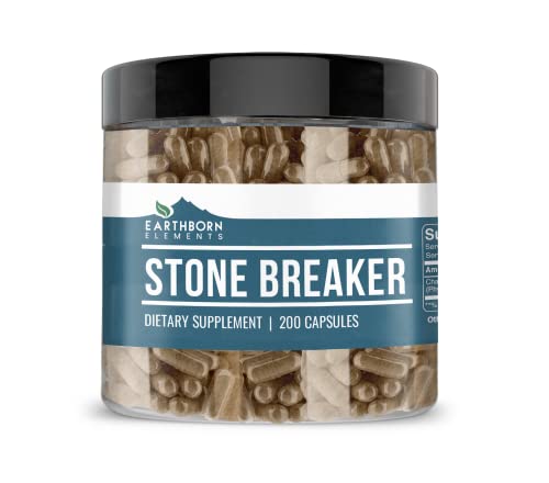 Earthborn Elements Chanca Piedra (Stone Breaker), 200 Capsules, Pure & Undiluted, No Additives