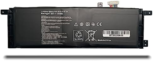 B21N1329 Laptop Battery for Asus X403 X403M X403MA X503M X502CA X453 X453MA X553 X553M F453 F453MA F553M P553 F553 D553M P553 P553MA Series Notebook X453M F553M Replace 0B200-00840000 (7.6V 30Wh