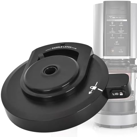 For Ninja Creami Ice Cream Maker Outer Bowl Lid - Replacement Lid Compatible with Ninja NC299AMZ/NC301/NC300/NC201/NC101 Series | Dishwasher-Safe, BPA-Free, Perfect Seal (NO Paddle)