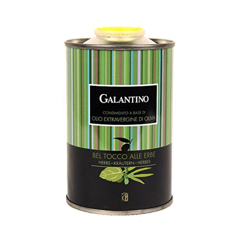 Mixed Herbs Infused Extra Virgin Olive Oil by Galantino (250 ml)