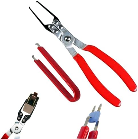 Relay Puller Pliers Relay and Fuse Remover Tool, Automotive Relay FMM Fuses Puller Tool, Car Vehicle Battery Terminal Wiper Remover