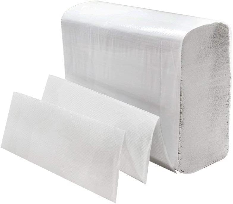 Perfect Stix White MultiFold Paper Towels. Case Pack of 4000 Count