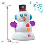 Step2 My First Snowman, Kids Interactive Christmas Toy, Plays Music & Lights Up, 15 Piece Toy Accessories, for Toddlers 1+ Years Old