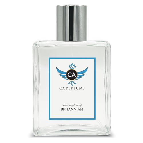 CA Perfume Impression of Britannian For Women & Men Eau de Parfum Spray Bottle 3.4 Fl Oz/100ml