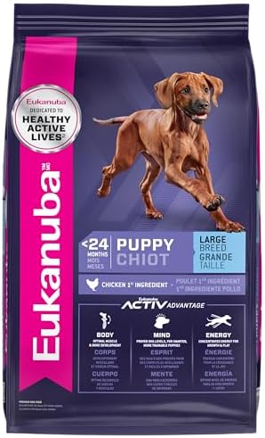 Eukanuba Puppy Large Breed Dry Dog Food, 4.5 Lb. Bag