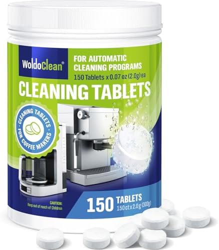 Cleaning Tablets for Espresso & Coffee Maschine 150x 2g - compatible with Breville Espresso Machines