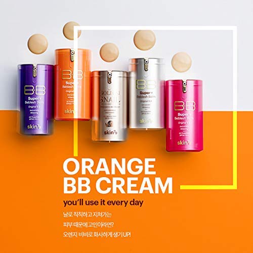 SKIN79 Super Plus Beblesh Balm Triple Function Orange BB Cream #21 Yellow Beige 1.35 fl.oz. (40 ml)