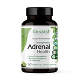 EMERALD LABS Adrenal Health - Stress Relief, Energy Support & Restorative Sleep with Sensoril Ashwagandha, B Vitamins, Rhodiola & More* - Gluten-Free - 60 Vegetable Capsules (30-Day Supply)