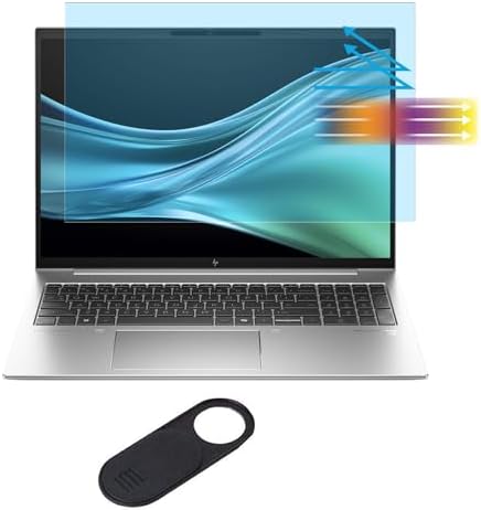 2 Pack Anti-Blue Light Screen Protector for HP Laptop 16, EliteBook 16, HP Pavilion 16, HP ENVY X360 16, Spectre X360 16, ZBook Firefly/Studio/Fury 16, Eye Protection Anti-Blue Light Glare UV Filter