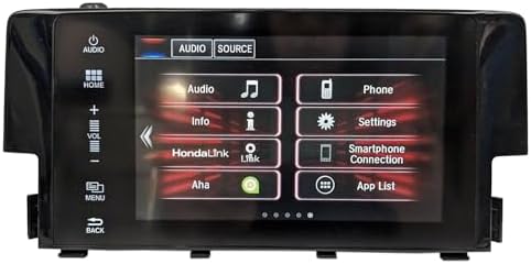 7-inch Nav OEM Touch Screen Display for Radio for Honda Civic 10th 2016-2018 39710-TBA-305 39710-TBA-A11 39710-TBA-A21