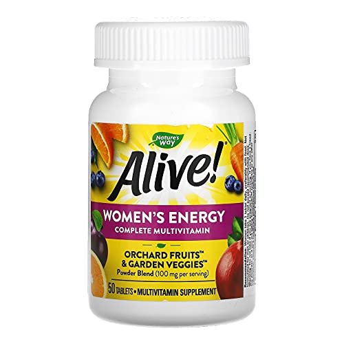 Nature's Way Alive! Women's Energy Multivitamin Multimineral - 50 tabs (PACK OF 2)