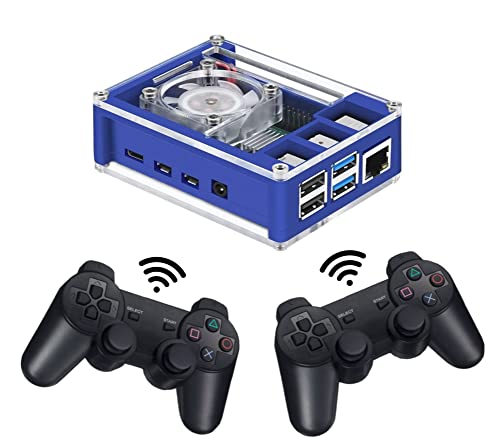 Retropie Extreme Edition Raspberry Pi 4 Retro Console Kit - Over 145,000 Games Over 60 Consoles and Arcades Retro Game Console - Retro Gaming