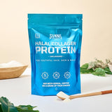 SUNNA SUPPLEMENTS - Halal Bovine Collagen Protein Powder for Hair, Skin, Nails and Joints - Halal Collagen Powder for Women and Men - Highly Rich Protein Collagen Powder Suitable for Everyone