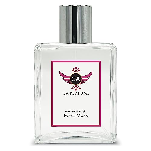 CA Perfume Impression of Roses Musk For Women Replica Fragrance Dupes Eau de Parfum Spray Bottle 3.4 Fl Oz/100ml-X1