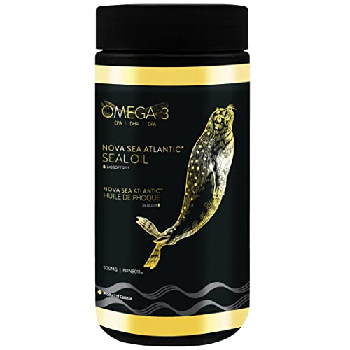 NOVA Sea Atlantic Seal Oil, Super Saver  - 240 Sofgels/pack