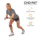 Cho-Pat Original Knee Strap, Patella Support for Runner’s Knee, Jumper’s Knee, Osgood Schlatter’s, and Chondromalacia, Black, Small