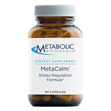 Metabolic Maintenance MetaCalm - Stress Regulation Formula with Methylated Folate, Magnesium Glycinate, GABA, 5-HTP, L-Theanine - Vitamin B6 Mood Support & Relaxation Support Calm Pills (90 Capsules)