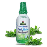 Nature's Answer Periobrite Cool Mint All-Natural Mouthwash | Promotes Healthy Teeth & Gums | Fights Bad Breath | Flouride-Free, Alcohol-Free & Gluten-Free | No Articial Preservatives 16oz (2 Pack)