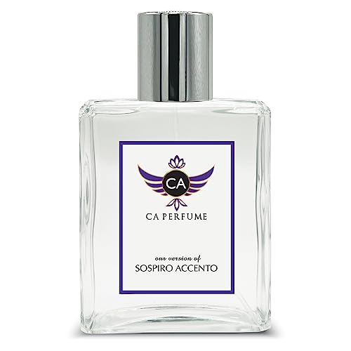 CA Perfume Impression of Sospiro Accento For Women & Men Replica Fragrance Dupes Eau de Parfum Spray Bottle 3.4 Fl Oz/100ml-X1